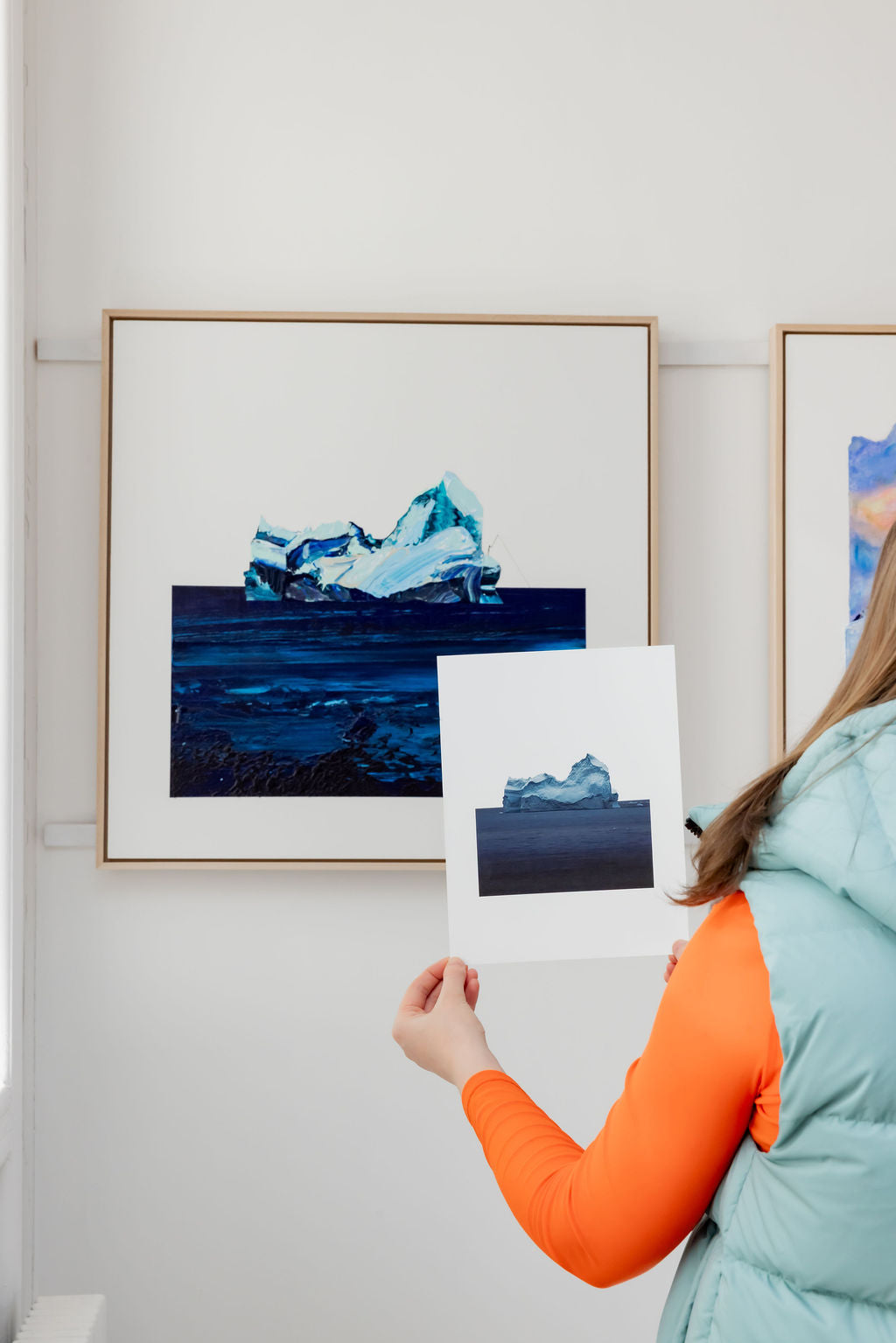 Winter Nourishment - 36x36" Original Painting