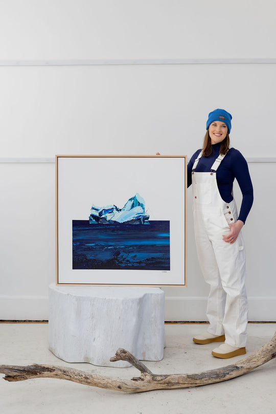 Winter Nourishment - 36x36" Original Painting