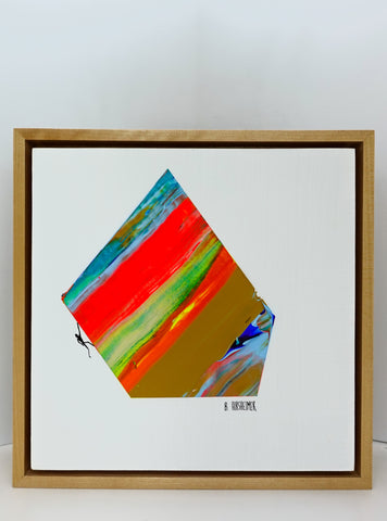 Vertical Voyage - 8x8" Original Art