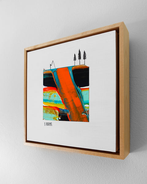 Catch Dude Outside - 8x8” Original Art