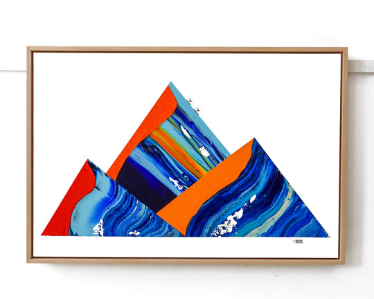 'Tis the Skis-On - 24x36" Original Art