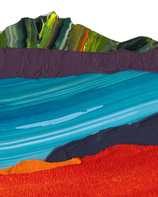 An Oversized Puddle - 24x36" Original Painting