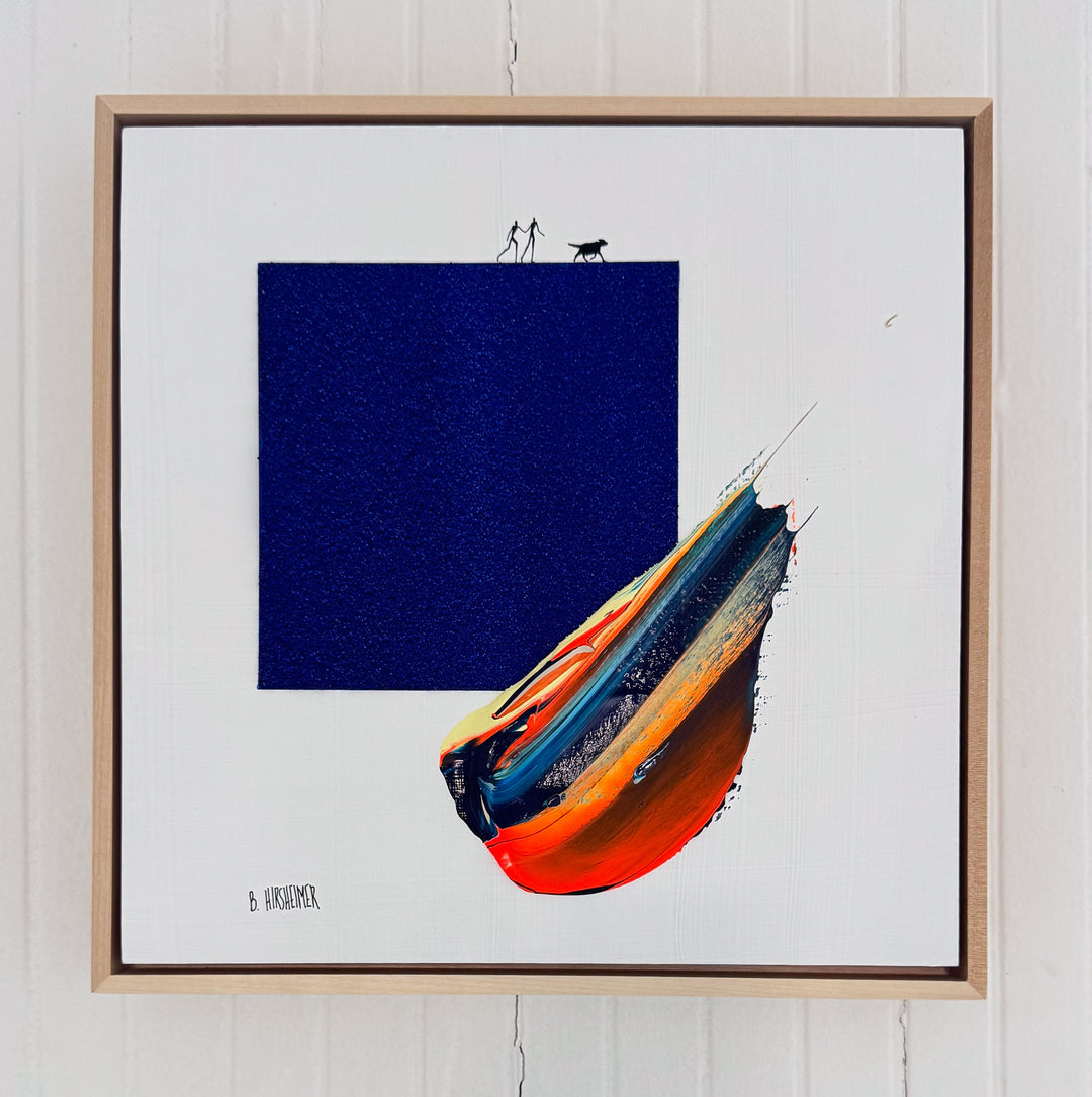 Taking My Humans for a Sunset Walk on the Beach