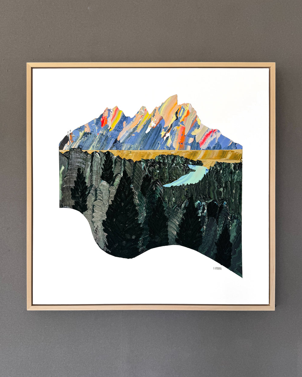 Built to Thrive - 45x45" Original Painting