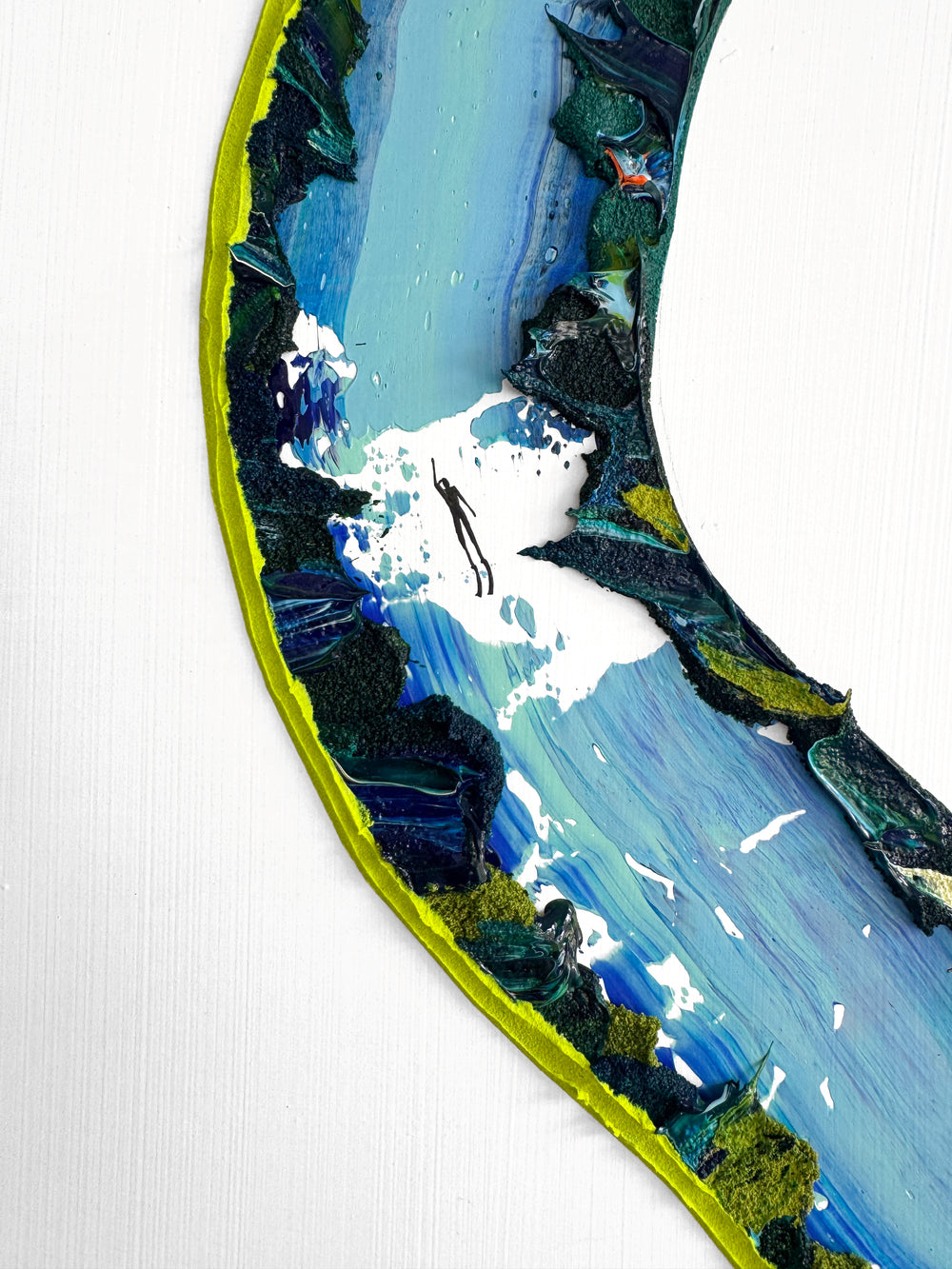 This is Where Artists Live - 14X46" Original Painting