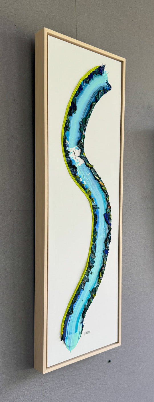 This is Where Artists Live - 14X46" Original Painting