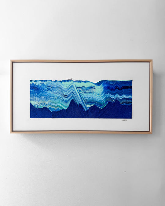 Catching Omega 3's - 18x36" Original