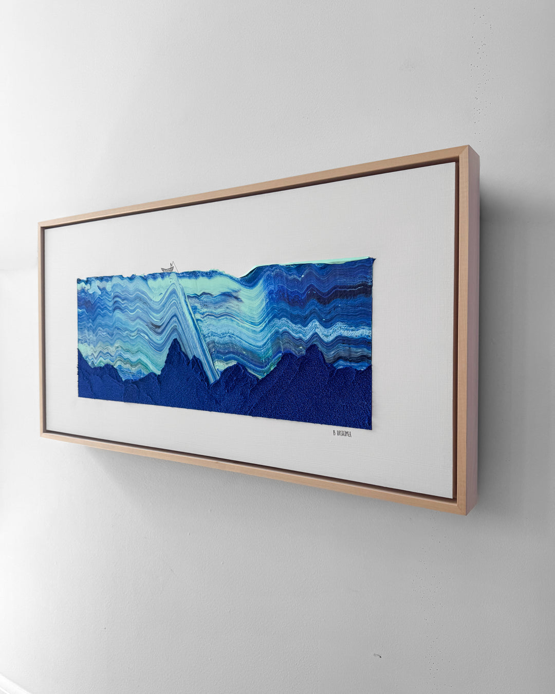 Catching Omega 3's - 18x36" Original